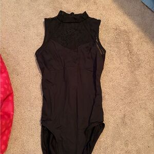Black Lace Leotard